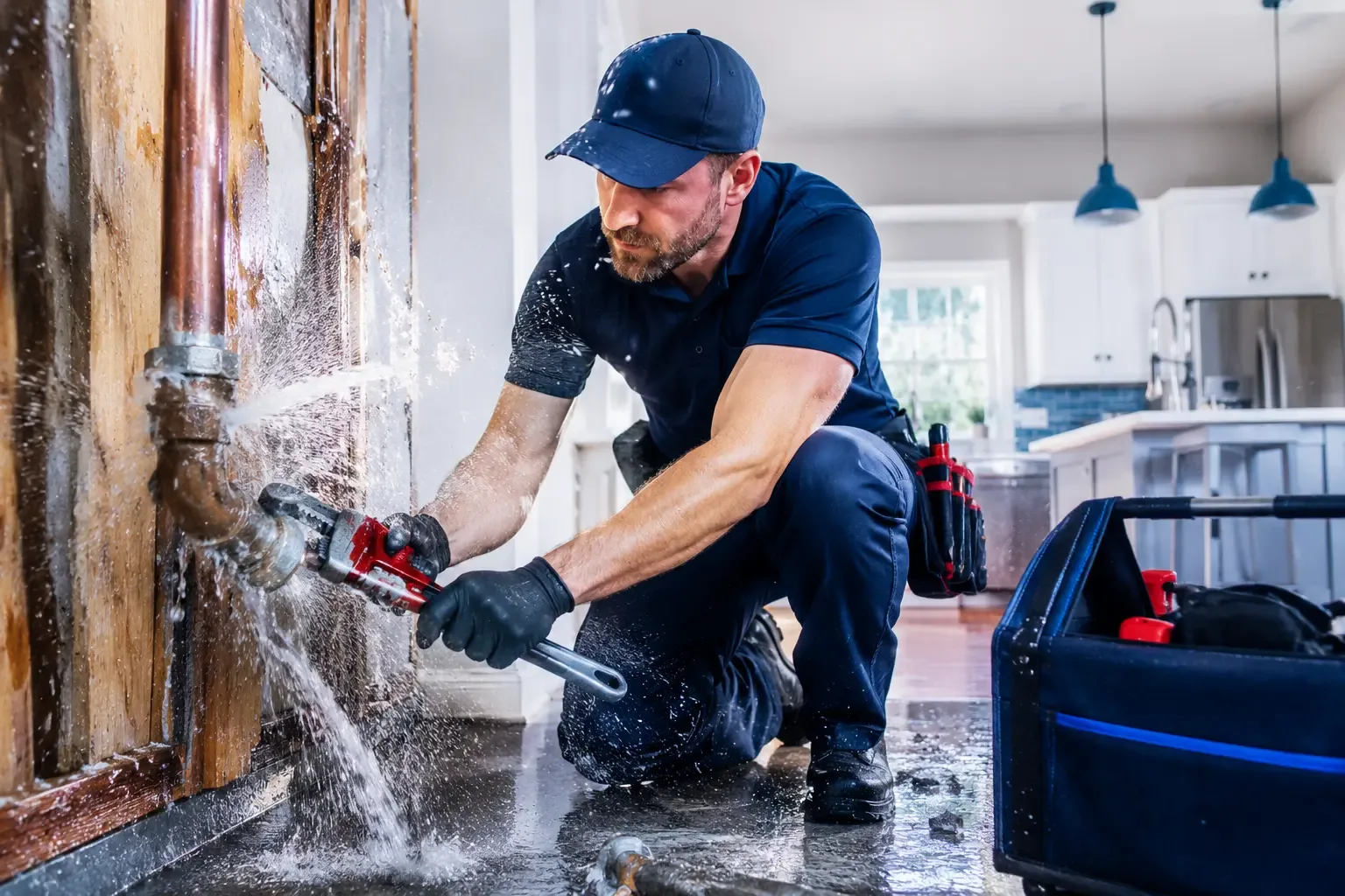 Local emergency pipe repair professionals in Goldsboro, NC